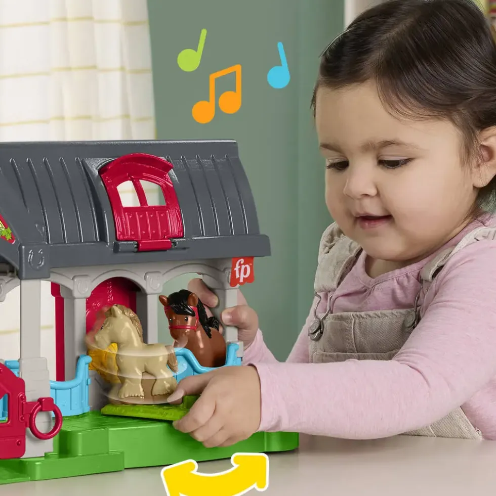 FISHER PRICE - LITTLE PEOPLE -L'ECURIE