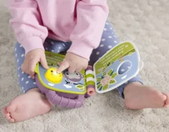 FISHER PRICE - LIVRE COMPTINES PURPLE MONKEY