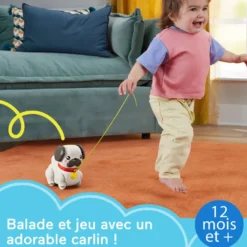 FISHER PRICE -MON CARLIN A PROMENER
