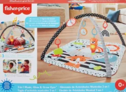 FISHER PRICE - MON TAPIS 3 EN 1 SENSORIEL