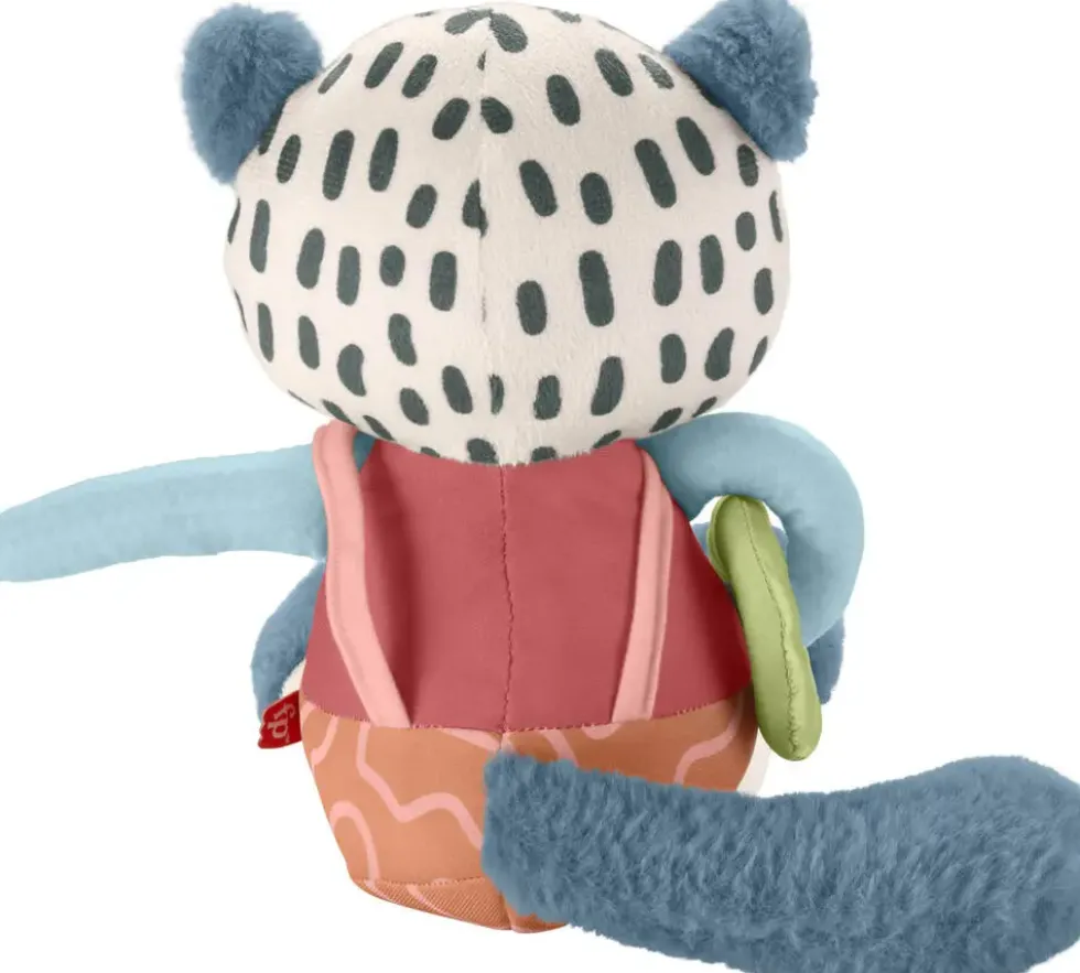 FISHER-PRICE® - PELUCHE UNCIA MON LEOPARD DES NEIGES