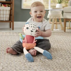 FISHER-PRICE® - PELUCHE UNCIA MON LEOPARD DES NEIGES