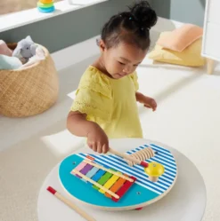 FISHER PRICE -WOODEN MUSIC TABLE