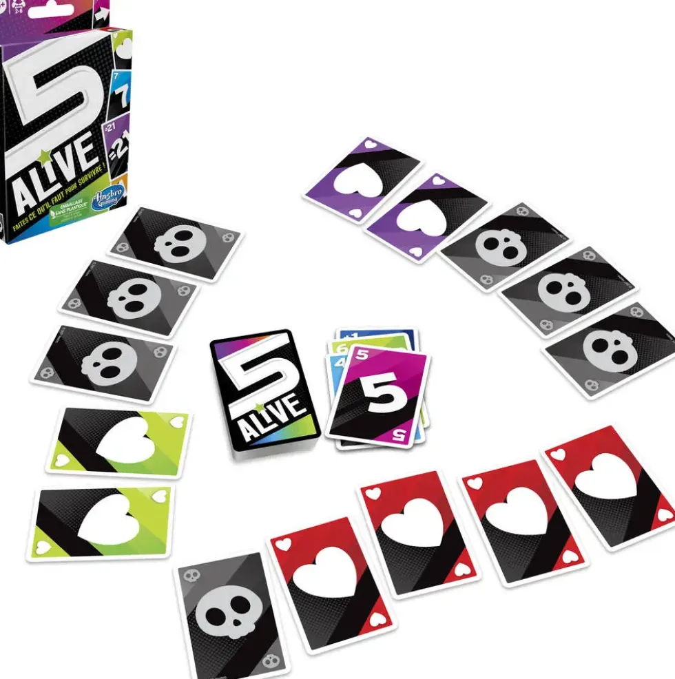 FIVE ALIVE CARD GAME