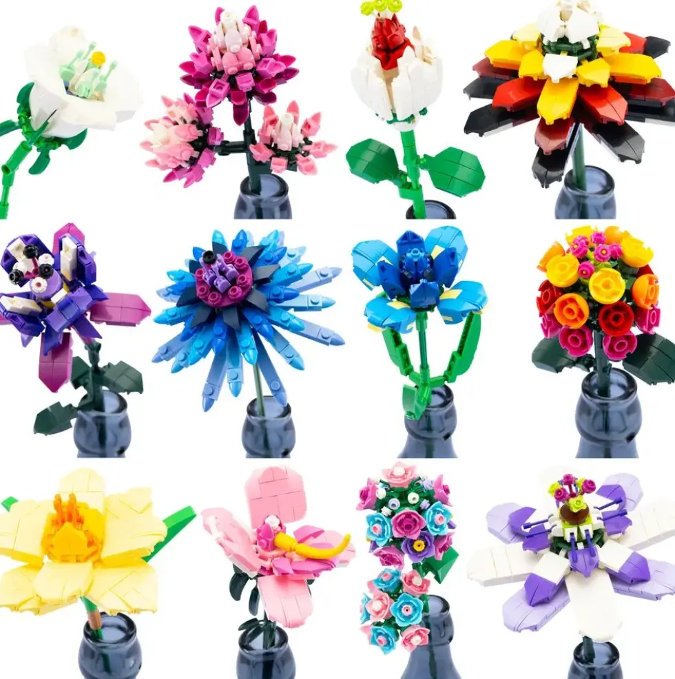 FLEUR A CONSTRUIRE