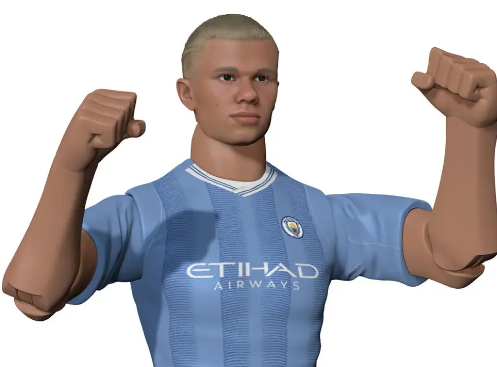 FOOTBALL FIGURINE HAALAND MANCHESTER CITY 20 CM