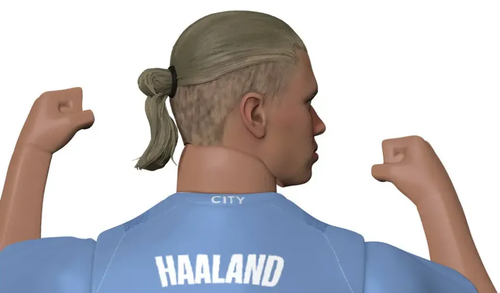 FOOTBALL FIGURINE HAALAND MANCHESTER CITY 20 CM