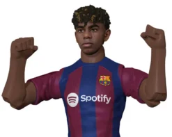 FOOTBALL FIGURINE YAMAL FC BARCELONE 20 CM