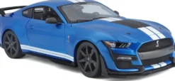 1/18 FORD SHELBY - BLEUE ET BLANCHE