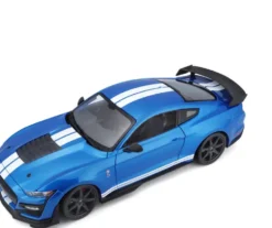 1/18 FORD SHELBY - BLEUE ET BLANCHE