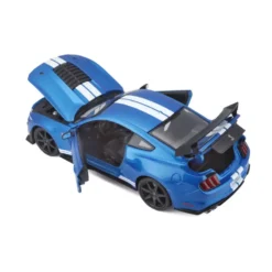 1/18 FORD SHELBY - BLEUE ET BLANCHE