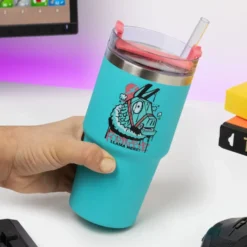 FORNITE - GAMER CUP MUG DE VOYAGE 900 ML ET PAILLE