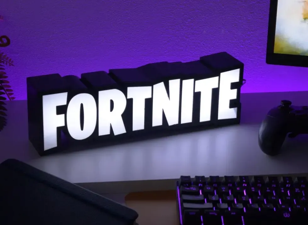 FORNITE - LAMPE LOGO