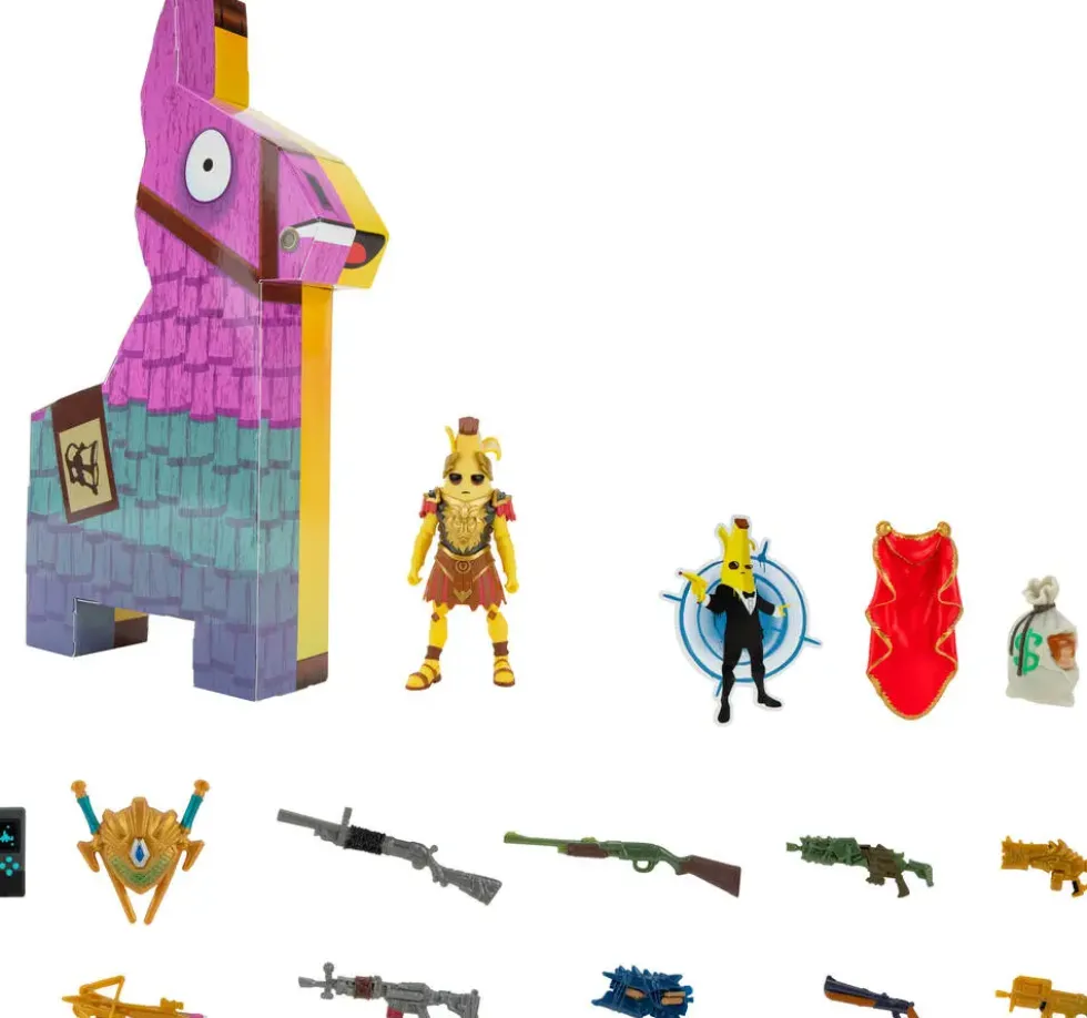 FORTNITE - PACK LAMA PINATA ET 1 FIGURINE POTASSIUS PEELS