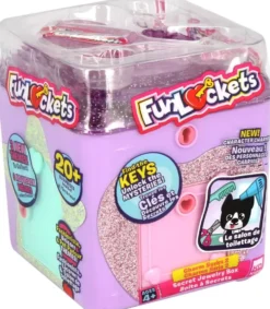 FUNLOCKETS - BOiTE À SECRETS AVEC CHARMS 3D