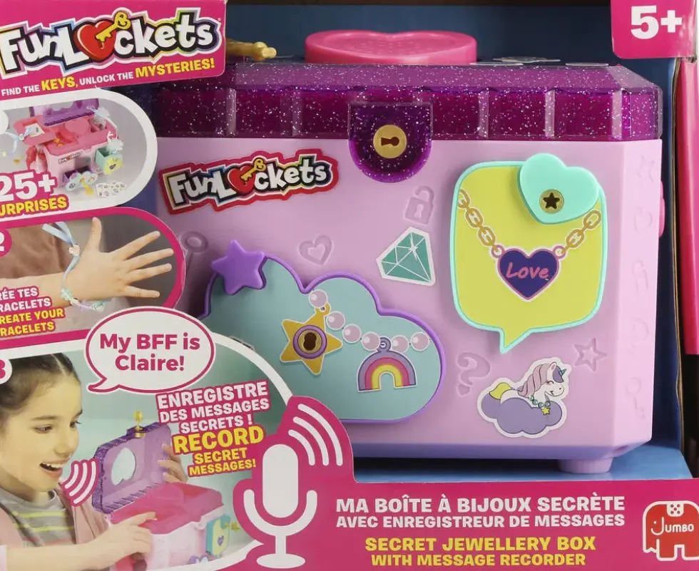 FUNLOCKETS - MA BOITE A BIJOUX SECRETE ELECTRONIQUE
