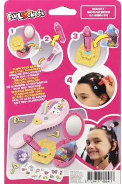 FUNLOCKETS MA BROSSE A CHEVEUX SECRETE