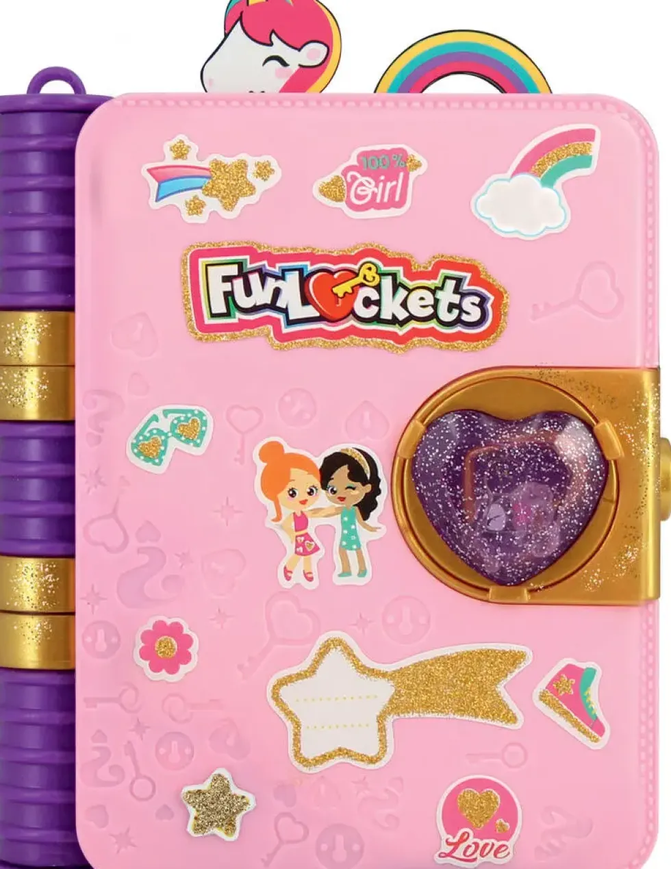 FUNLOCKETS - MON JOURNAL A SECRETS EDITION PAILLETEE