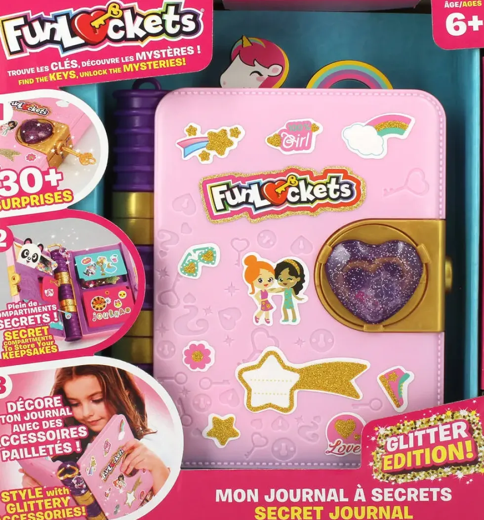 FUNLOCKETS - MON JOURNAL A SECRETS EDITION PAILLETEE