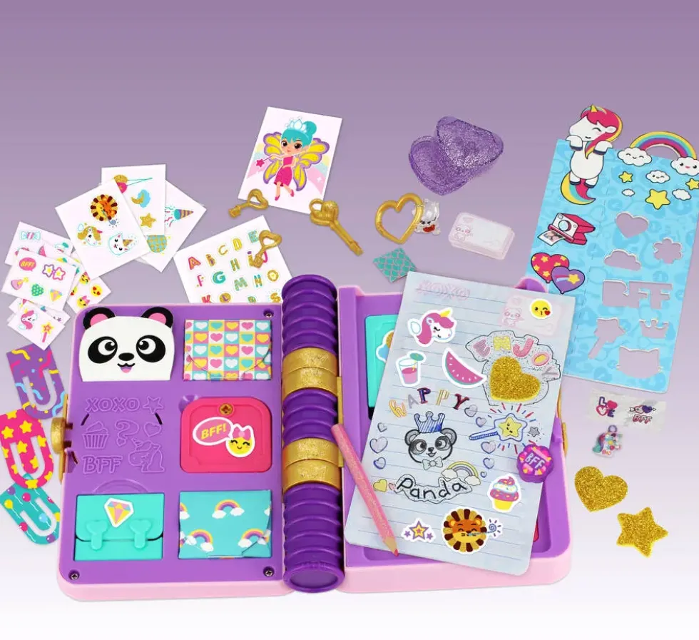 FUNLOCKETS - MON JOURNAL A SECRETS EDITION PAILLETEE