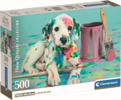 FUNNY DALMATIAN - PUZZLE COMPACT 500 PIECES