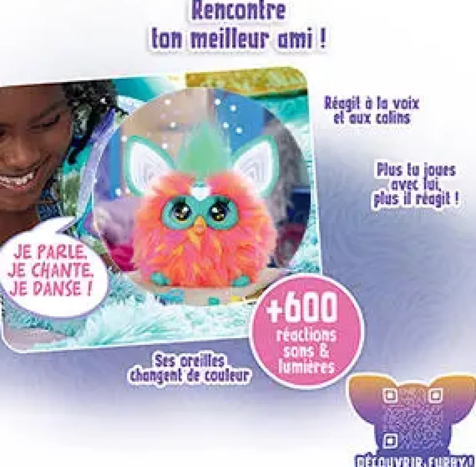 FURBY - PELUCHE - CORAIL