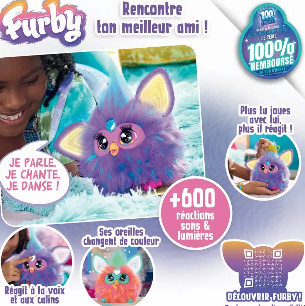 FURBY - PELUCHE - VIOLET