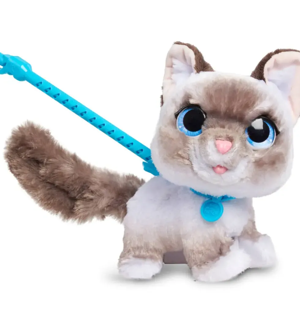 FURREAL - PELUCHE GRAND MARCHEUR CHATON 23 CM