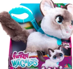 FURREAL - PELUCHE GRAND MARCHEUR CHATON 23 CM