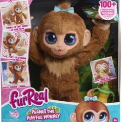 FURREAL - PELUCHE PEANUT LE SINGE