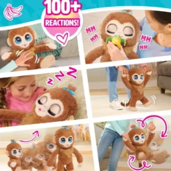 FURREAL - PELUCHE PEANUT LE SINGE