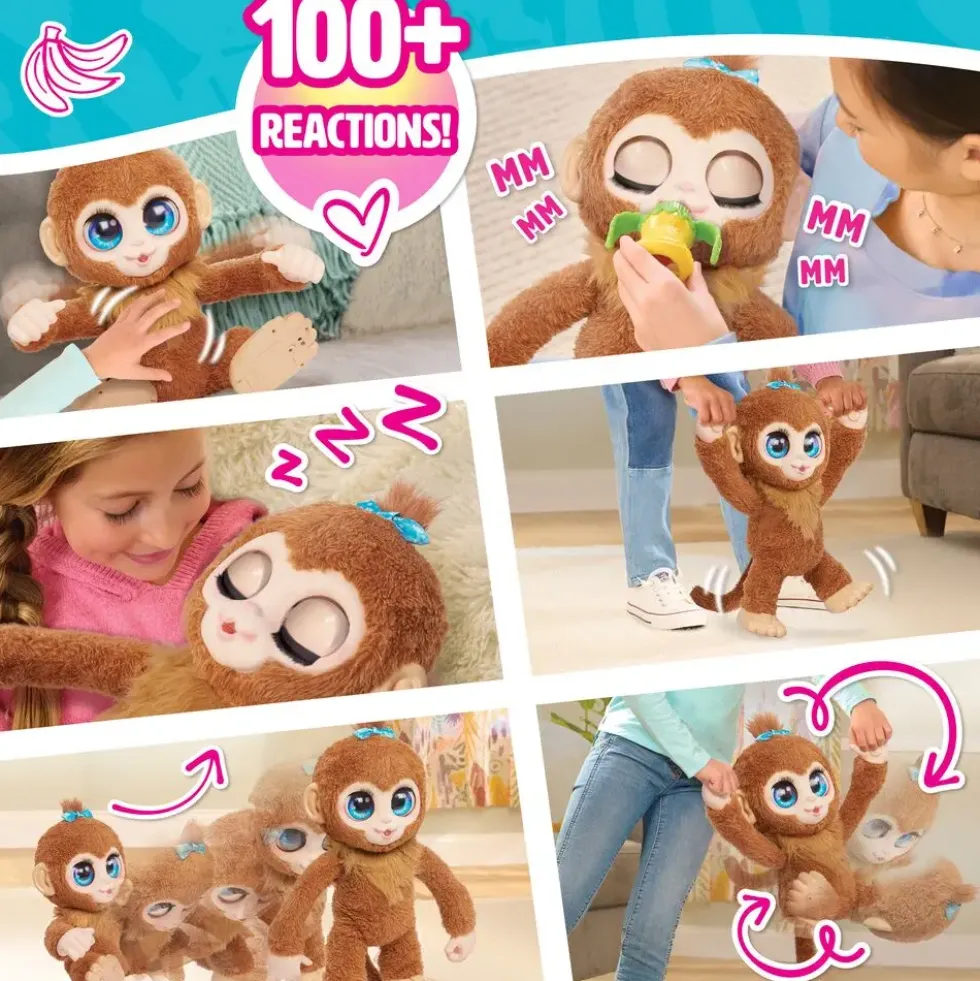 FURREAL - PELUCHE PEANUT LE SINGE