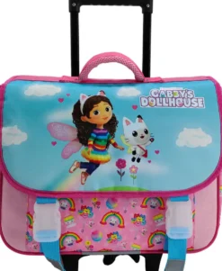 GABBY ET LA MAISON MAGIQUE - CARTABLE A ROULETTES 41CM