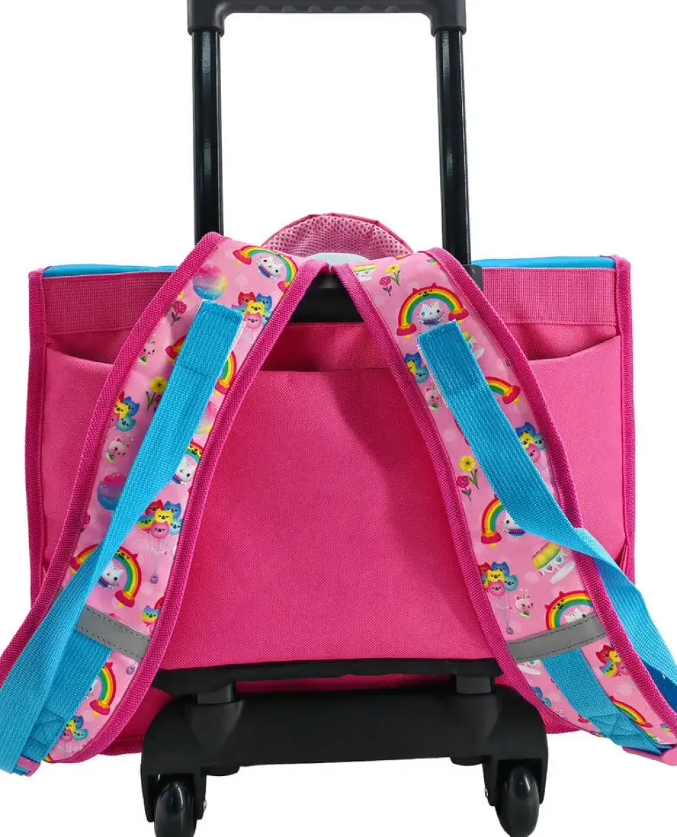 GABBY ET LA MAISON MAGIQUE - CARTABLE A ROULETTES 41CM