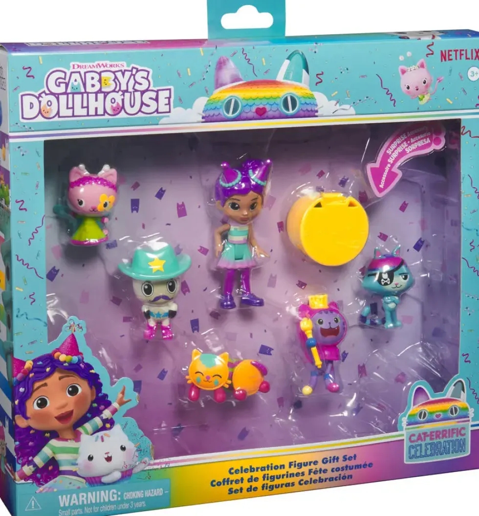 GABBY ET LA MAISON MAGIQUE - COFFRET DE FIGURINES DELUXE CELEBRATION