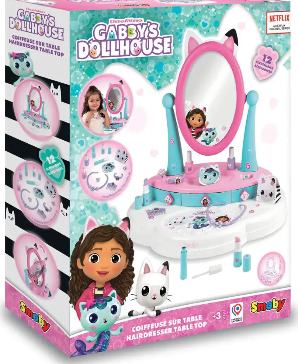 GABBYET LA MAISON MAGIQUE - COIFFEUSE SUR TABLE