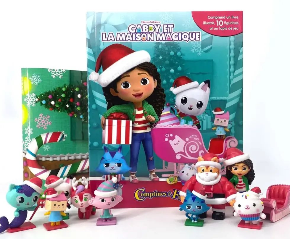 GABBY ET LA MAISON MAGIQUE - NOEL COMPTINES ET FIGURINES