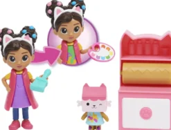 GABBY ET LA MAISON MAGIQUE - PACK 2 FIGURINES ET ACCESSOIRES STUDIO D'ART