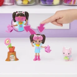 GABBY ET LA MAISON MAGIQUE - PACK 2 FIGURINES ET ACCESSOIRES JARDIN ENCHANTE
