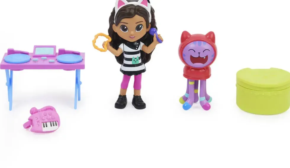 GABBY ET LA MAISON MAGIQUE -PACK 2 FIGURINES ET ACCESSOIRES