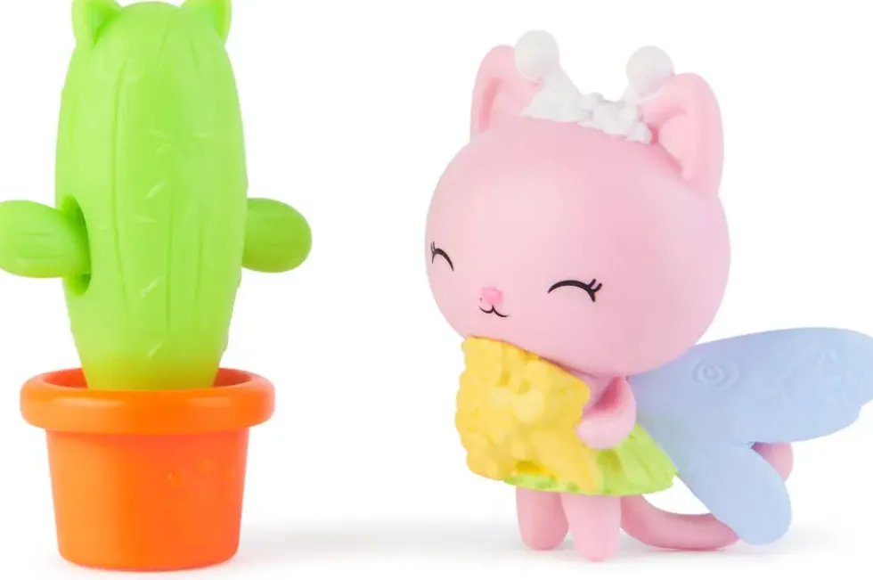 GABBY ET LA MAISON MAGIQUE- PACK FIGURINE CHAT + ACCESSOIRE