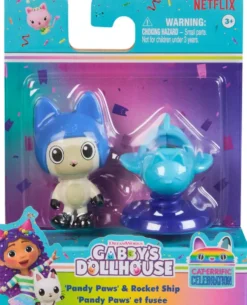GABBY ET LA MAISON MAGIQUE- PACK FIGURINE CHAT + ACCESSOIRE