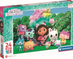 GABBY ET LA MAISONS MAGIQUE- PUZZLE 24 PIECES MAXI