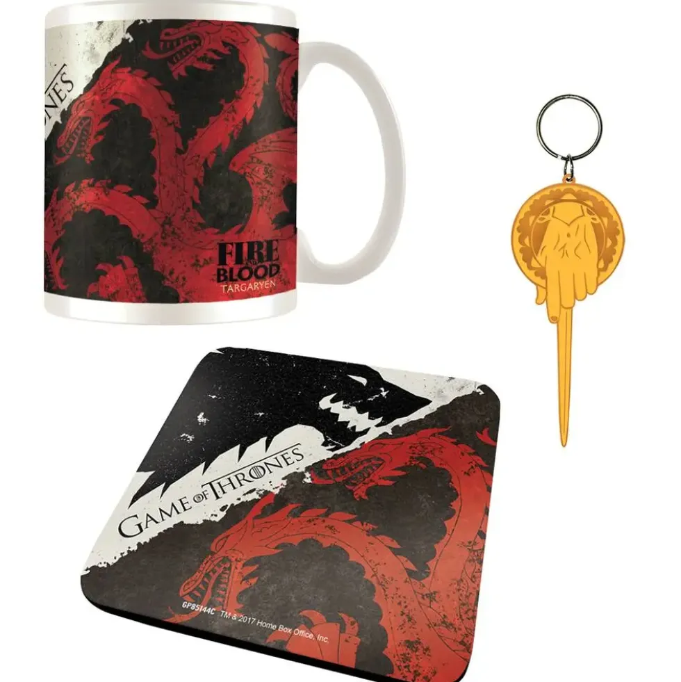 GAME OF THRONES - COFFRET CADEAU STARK ET TAGARYEN