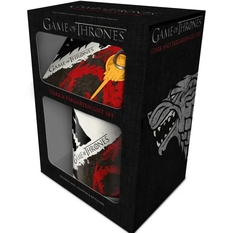GAME OF THRONES - COFFRET CADEAU STARK ET TAGARYEN
