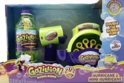 GAZILLION - MACHINE A BULLES HURRICANE PISTOLET MINI-HURRICANE ET 1L SOLUTION
