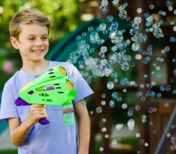 GAZILLION - PISTOLET DOUBLE BUBBLE BLASTER AVEC RECHARGE 237 ML