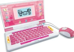 GENIUS XL - ORDINATEUR EDUCATIF BILINGUE ROSE