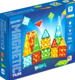 GEOMAG - CARREAUX MAGNETIQUES GEMS - 16 PIECES