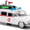1/24 GHOSTBUSTERS VOITURE CADILLAC ECTO-1 WHITE HOLLYWOOD RIDES 1959
